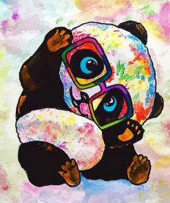 Silly Panda Paint By Number