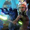 Star Wars Characters Ahsoka paint by numbers