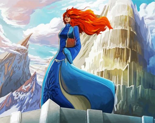 Stormlight Archive Shallan Davar Paint By Number