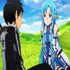 Sword Art Online Anime paint by numbers