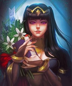 Tharja paint by numbers