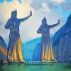 The Argonath Gates Paint By Number