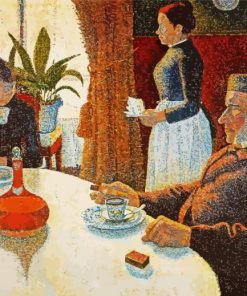 The Dining Room Signac Paint By Number