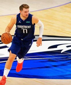 The Player Luka Doncic paint by numbers