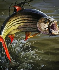 The Tigerfish paint by numbers