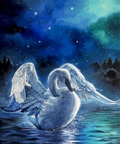 The White Swan Paint By Number