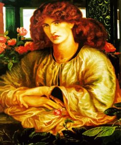 The Women s Window By Rossetti Paint By Number