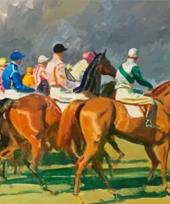 The Equestrians Art Paint By Number