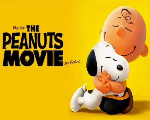 The Peanuts Movie paint by numbers