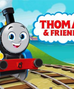 Thomas Train and Friends paint by numbers