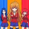 Toradora Anime Serie paint by numbers