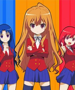 Toradora Anime Serie paint by numbers