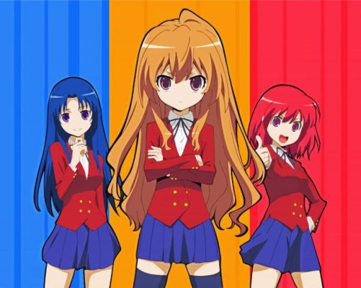 Toradora Anime Serie paint by numbers