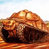 Tortoise Tank paint by numbers