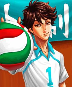 Toru Oikawa Haikyuu paint by numbers