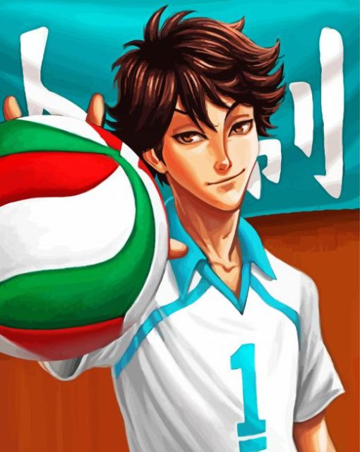 Toru Oikawa Haikyuu paint by numbers