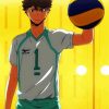 Toru Oikawa Volleyball Player paint by numbers