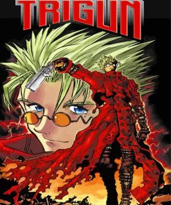 Trigun Vash The Stampede paint by numbers