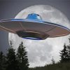 UFO Spaceship Paint By Number