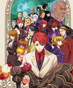 Umineko When They Cry Video Game paint by numbers