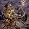 Undead Skull Pirate Paint By Number