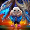 Undertale Game Sans Paint By Number