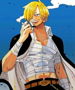 Vinsmoke Sanji Illustration Paint By Number