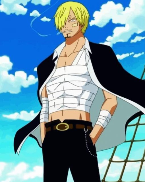 Vinsmoke Sanji Paint By Number