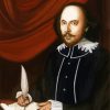 William Shakespeare Playwright paint by numbers