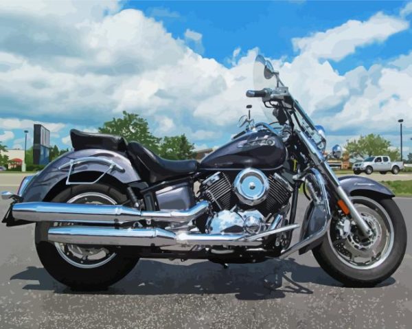 Yamaha Dragstar 1100 Paint By Number