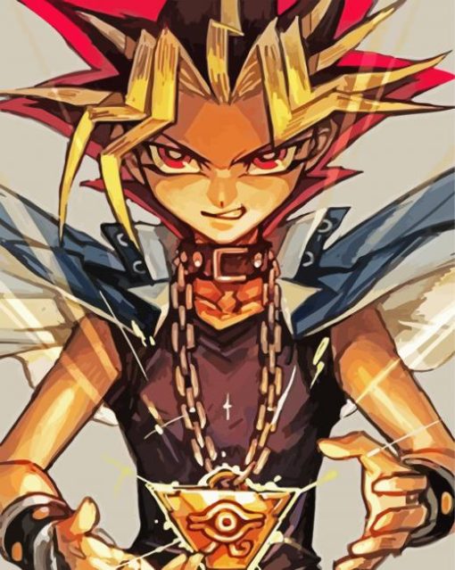 Yu Gi Oh Anime Paint By Number