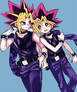 Aesthetic Yugi paint by numbers