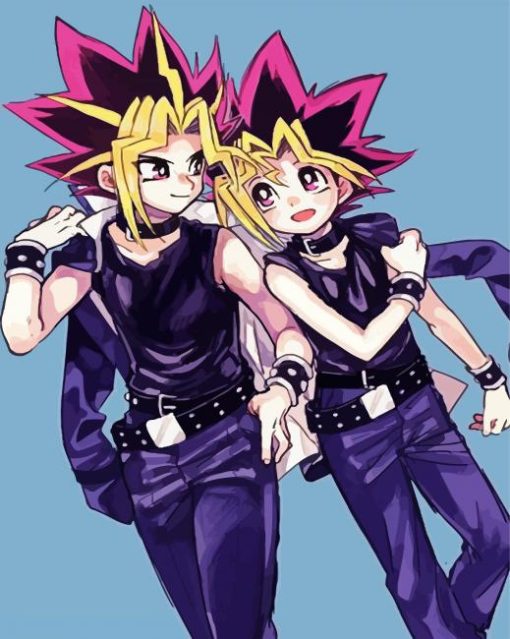 Aesthetic Yugi paint by numbers