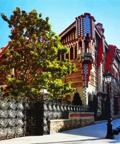 Aesthetic Casa Vicens Gaudí Paint By Number