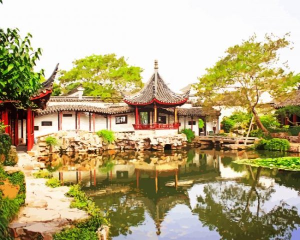 Humble Administrator s Garden Paint By Number
