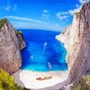 Aesthetic Navagio Zakynthos paint by numbers