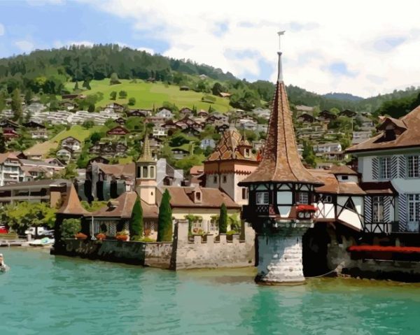 Aesthetic Oberhofen Paint By Number