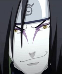 Aesthetic Orochimaru paint by numbers