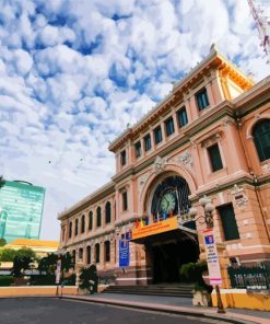 Saigon Central Post Office Paint By Number