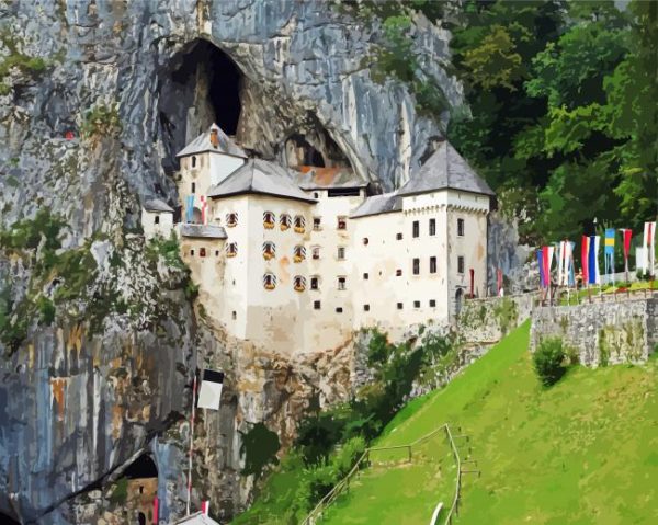 Aesthetic Slovenian Castle Paint By Number