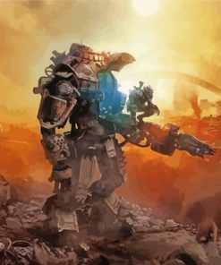 Aesthetic Titanfall Paint By Number