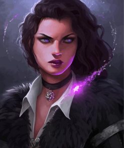 Aesthetic Yennefer The Witcher Paint By Number