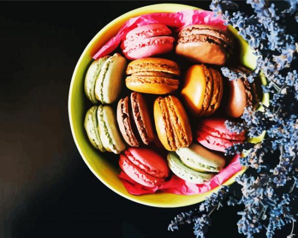 Aesthetic Macarons Paint By Number