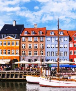 Aesthetic Nyhavn Paint By Number