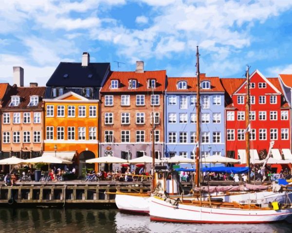Aesthetic Nyhavn Paint By Number