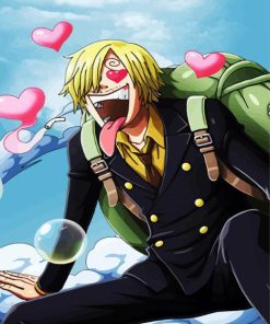 Aesthetic Sanji One Piece Paint By Number