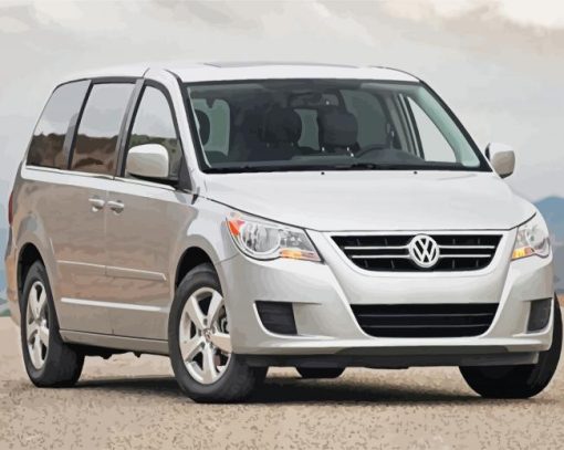 Volkswagen Routan Paint By Number