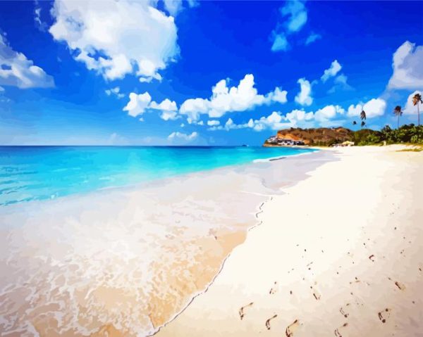 Antigua Beach Paint By Number