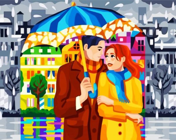 Beautiful Couple paint by numbers