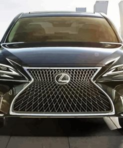 Black Lexus paint by numbers